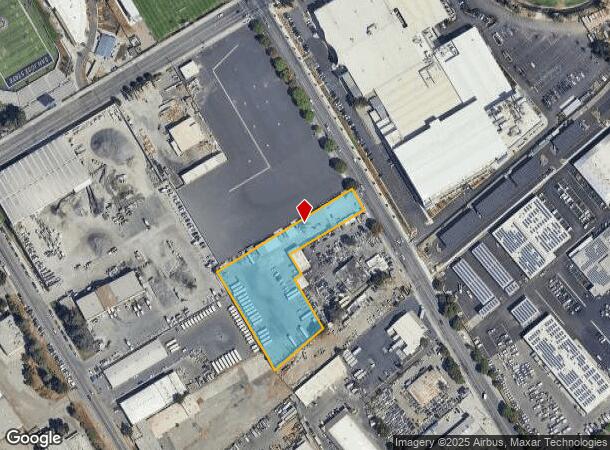  1525 S 10Th St, San Jose, CA Parcel Map