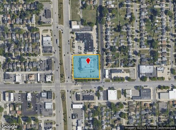  3221 Fort St, Wyandotte, MI Parcel Map