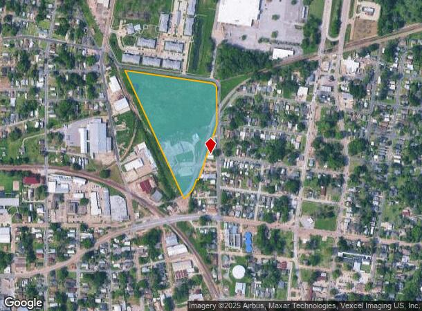  419 N Buchanan St, Lafayette, LA Parcel Map