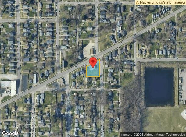  1802 Prairie Ave, South Bend, IN Parcel Map