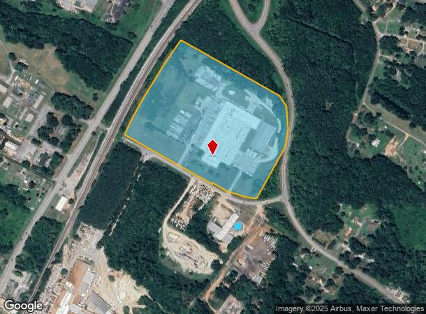 1170 Chuck Taylor Ln, Salisbury, NC Parcel Map