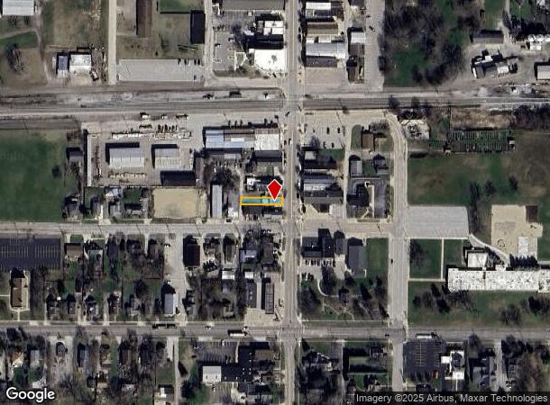  18 S Elm St, Three Oaks, MI Parcel Map