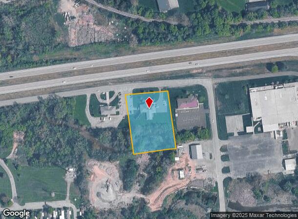 2080 Crane Brook Dr, Auburn, NY Parcel Map