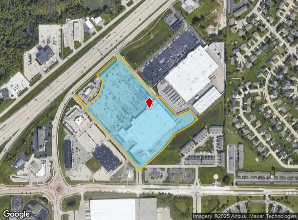  1415 Lawrence Dr, De Pere, WI Parcel Map