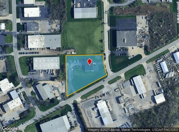  1265 Matzinger Rd, Toledo, OH Parcel Map