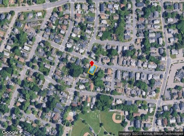  56 Winthrop St, Waltham, MA Parcel Map