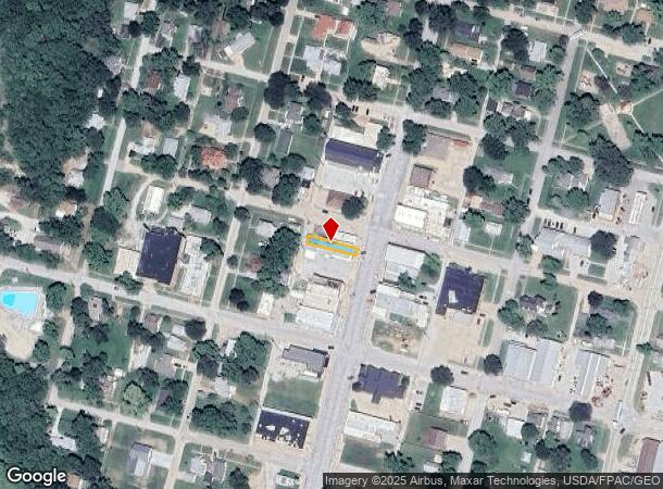 1121 Main St, Hamburg, IA Parcel Map