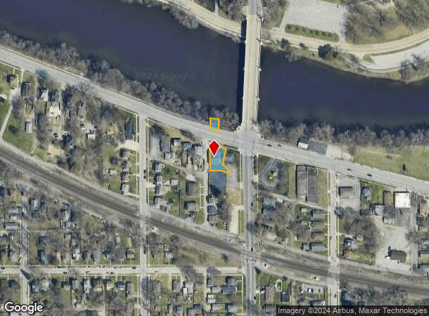  1448 Lwe Way W, South Bend, IN Parcel Map