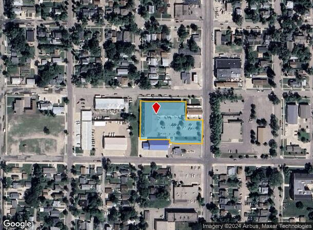  1116 S Main St, Aberdeen, SD Parcel Map