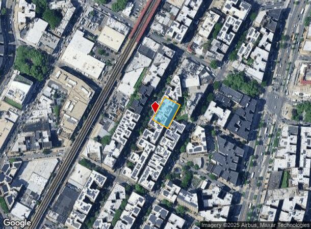  1550 Townsend Ave, Bronx, NY Parcel Map
