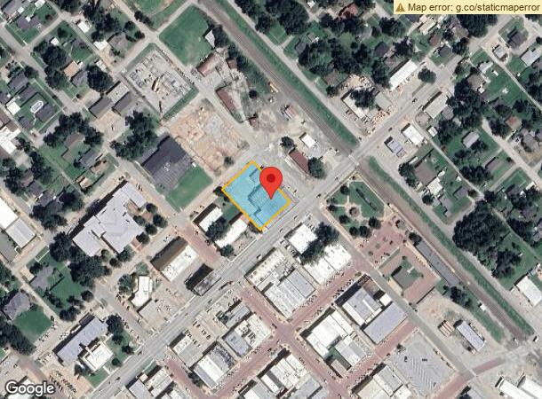  123 E Grant Ave, Pauls Valley, OK Parcel Map