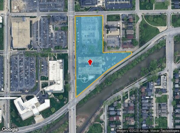  2625 N Meridian St, Indianapolis, IN Parcel Map