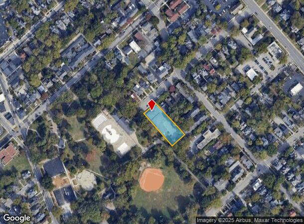  184 Old Park Ave, Lexington, KY Parcel Map