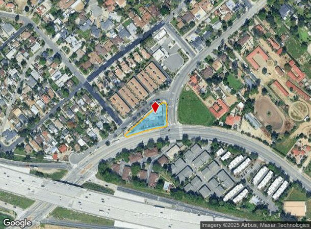  11346 Foothill Blvd, Sylmar, CA Parcel Map