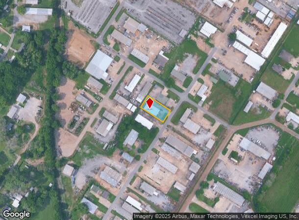 202 Thru-Way Park Rd, Lafayette, LA Parcel Map