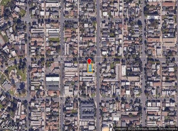  508 W 10Th St, Long Beach, CA Parcel Map
