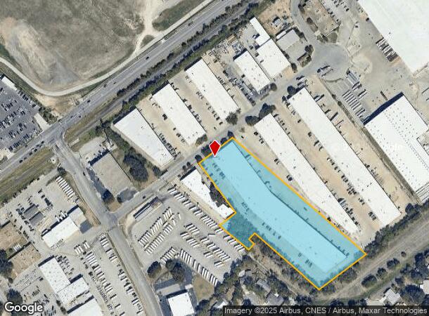  10530 Sentinel St, San Antonio, TX Parcel Map
