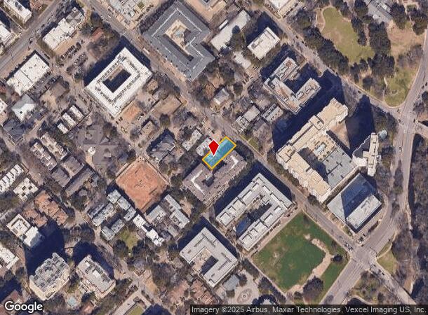  3511 Cedar Springs Rd, Dallas, TX Parcel Map