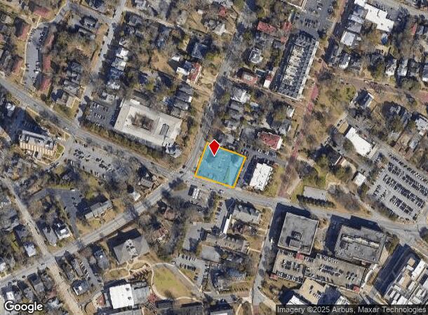  1193 Forsyth St, Macon, GA Parcel Map