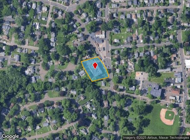  500 Newfield Ave, Stamford, CT Parcel Map