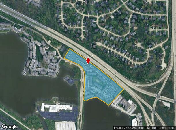 3015 Rolling Dunes Dr, Indianapolis, IN Parcel Map