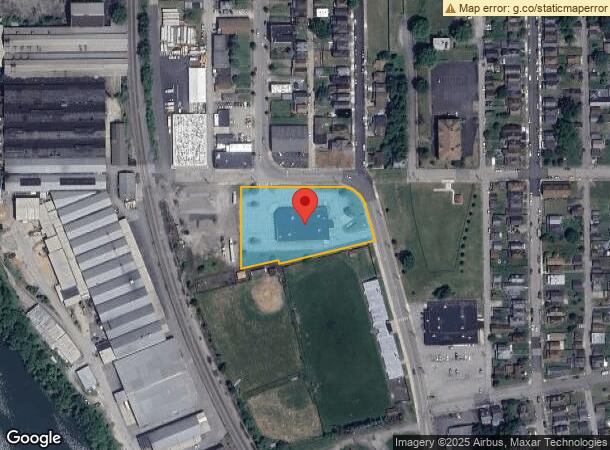  210 9Th St, Glassport, PA Parcel Map