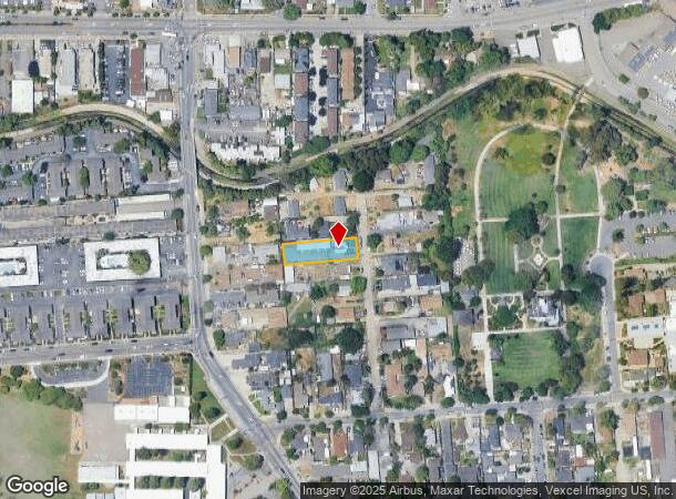 16981 Harvard Ave, Cherryland, CA Parcel Map