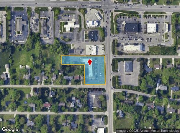 6070 Fenton Rd, Flint, MI Parcel Map