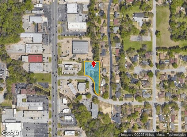 206 Winchester Dr, Tyler, TX Parcel Map