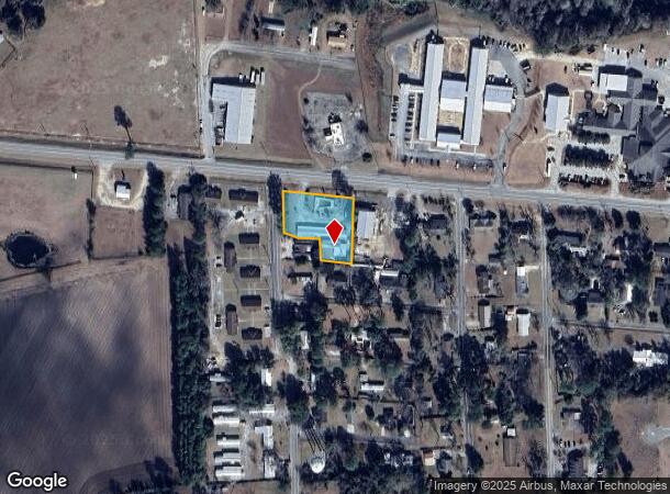 149 W Thigpen Ave, Lakeland, GA Parcel Map