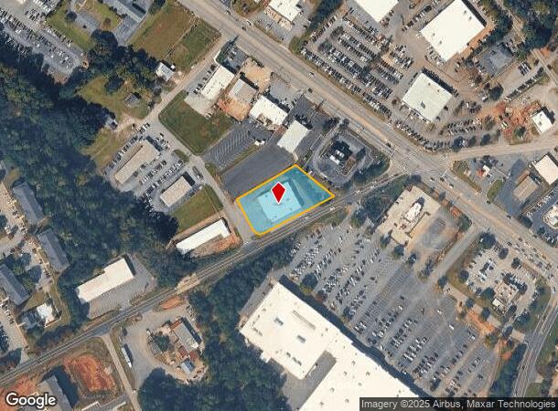  1030 Salem Church Rd, Anderson, SC Parcel Map