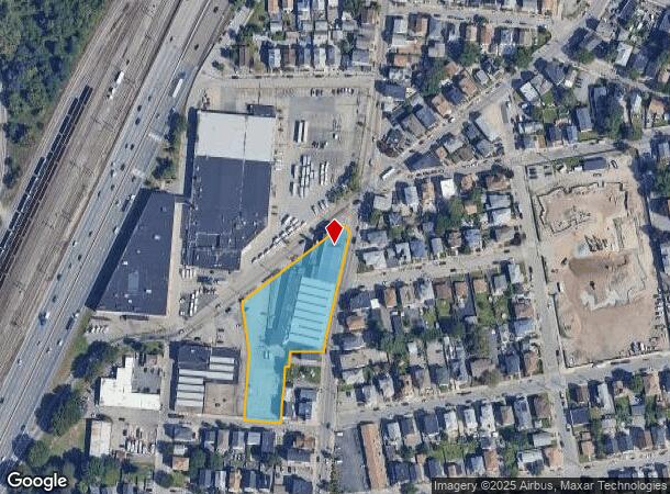 881 Main St, Pawtucket, RI Parcel Map