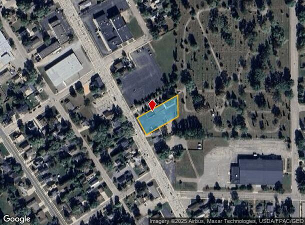 2849 Church St, Stevens Point, WI Parcel Map