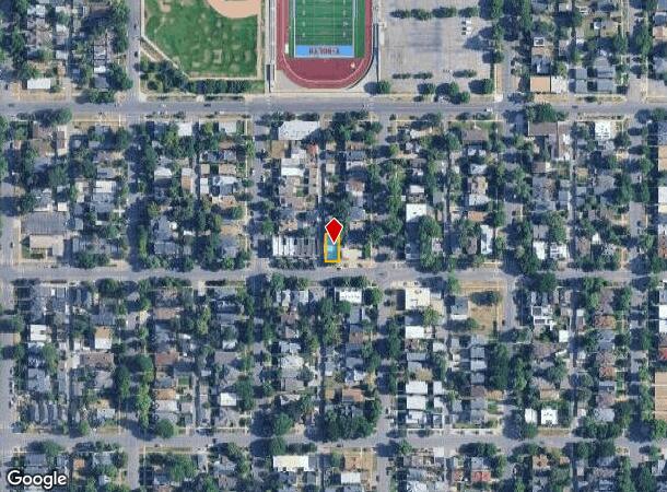  1617 E 25Th Ave, Denver, CO Parcel Map