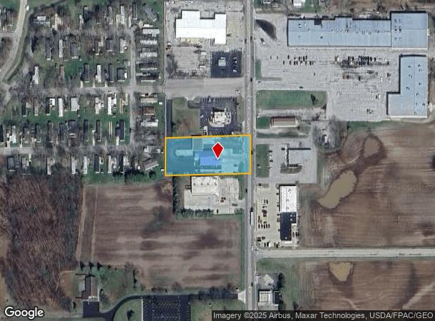 1265 N Shoop Ave, Wauseon, OH Parcel Map