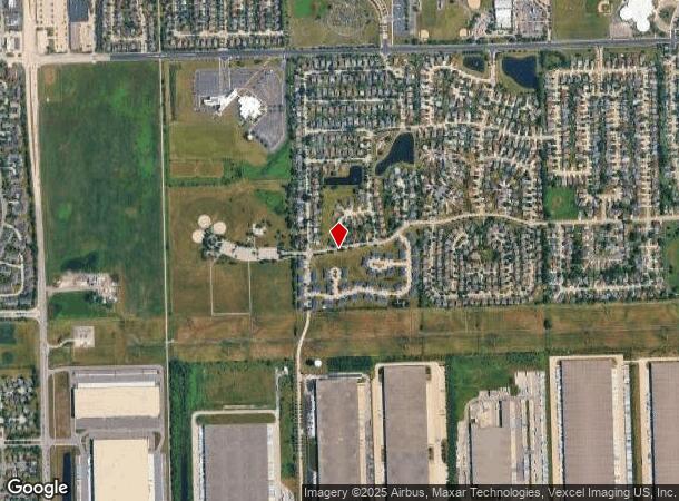  W Belmont Dr At West Taylor Rd, Romeoville, IL Parcel Map