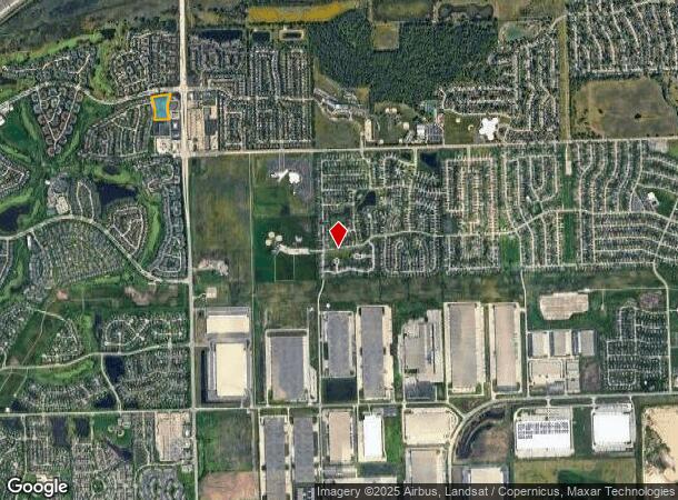  W North Carillon Dr, Romeoville, IL Parcel Map