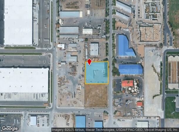  1658 S 580 E, American Fork, UT Parcel Map