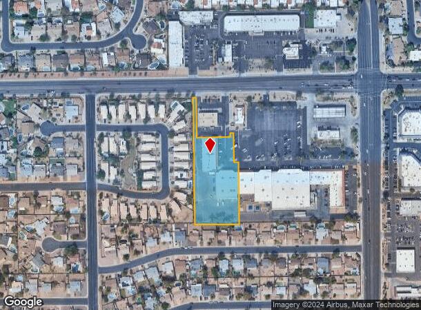  2115 W Guadalupe Rd, Mesa, AZ Parcel Map