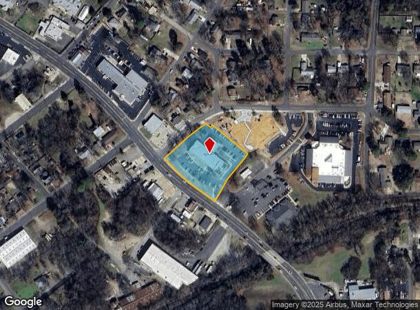  1401 Malvern Ave, Hot Springs National Park, AR Parcel Map