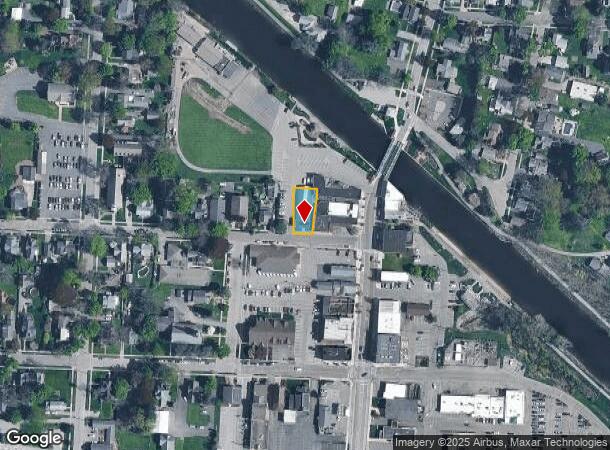  14 Amity St, Spencerport, NY Parcel Map