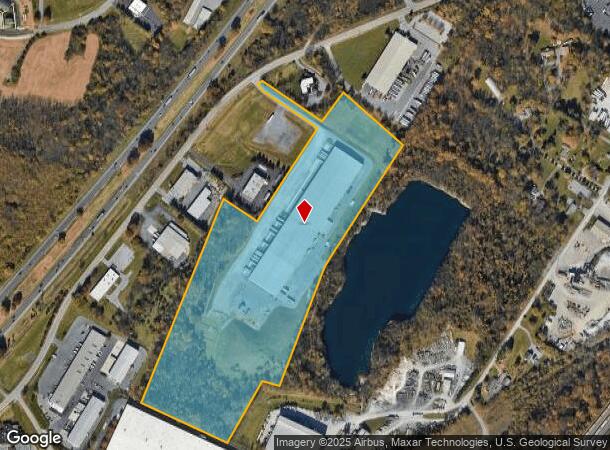  105 Enterprise Ln, Hagerstown, MD Parcel Map