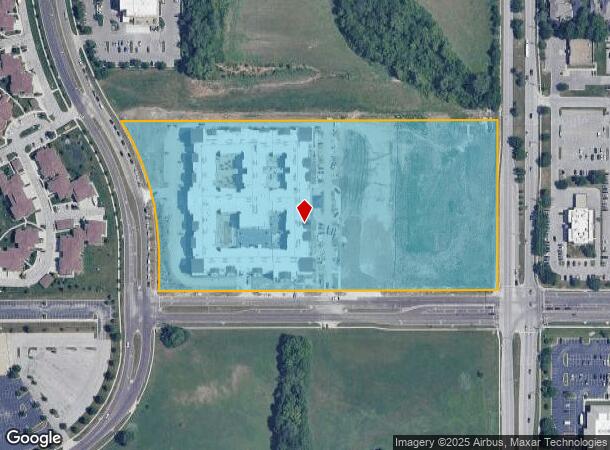  7100 W 127Th St, Overland Park, KS Parcel Map