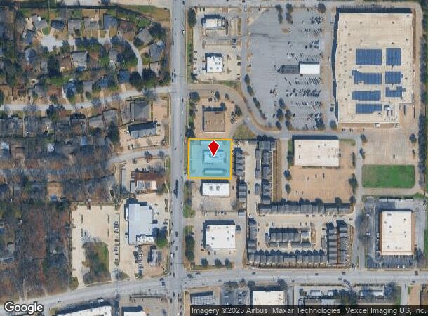 1308 Precinct Line Rd, Hurst, TX Parcel Map