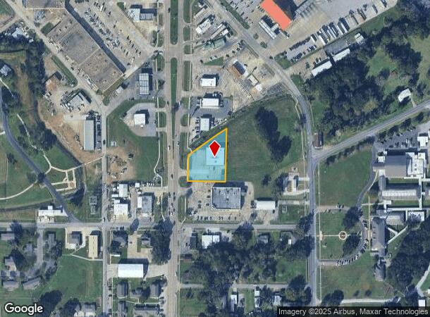 1206 The Blvd, Rayne, LA Parcel Map