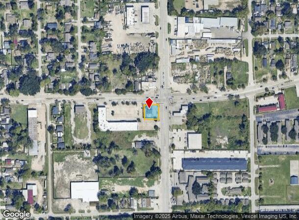  7617 Jensen Dr, Houston, TX Parcel Map