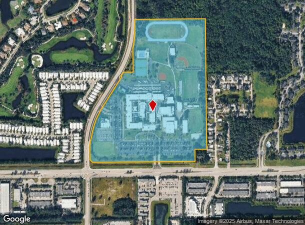 8401 Belvedere Rd, West Palm Beach, FL Parcel Map