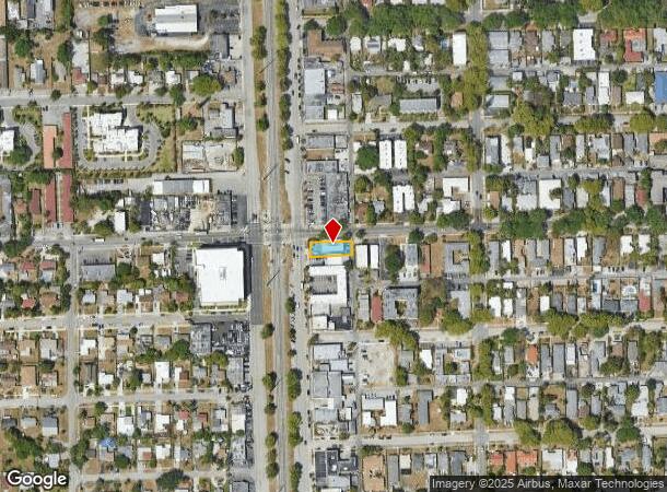  2040 Washington St, Hollywood, FL Parcel Map