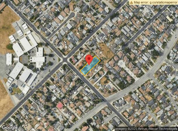  12519 Fineview St, El Monte, CA Parcel Map