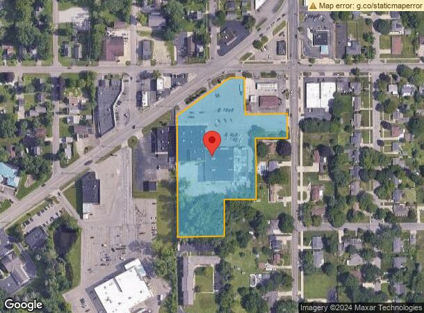  1701 Spring Arbor Rd, Jackson, MI Parcel Map